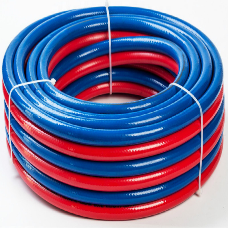 Wąż tlenowy \/ acetylenowy PVC \/ podwójny wąż spawalniczy wyprodukowany w Chinach